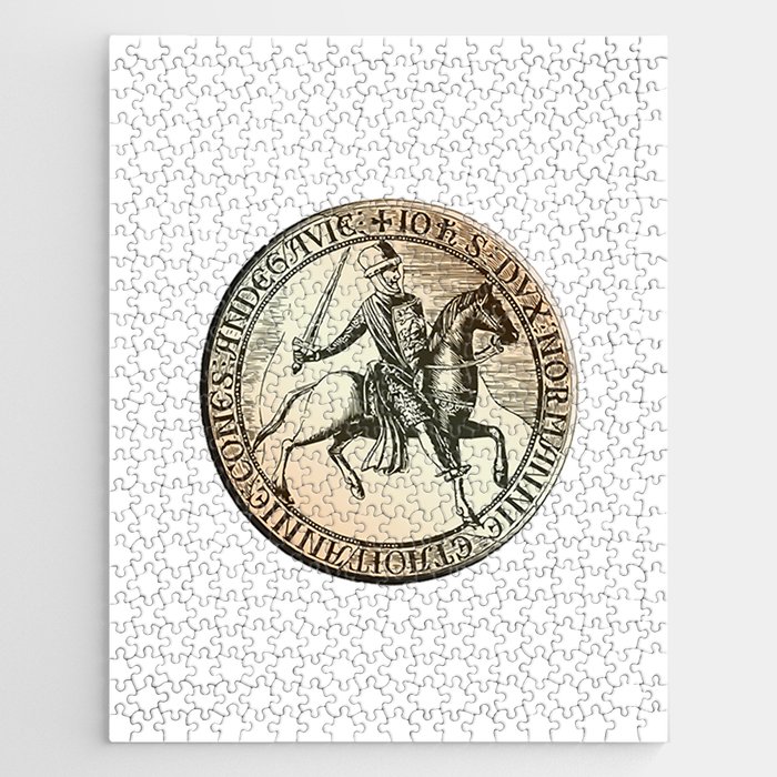 King John's Seal. Jigsaw Puzzle