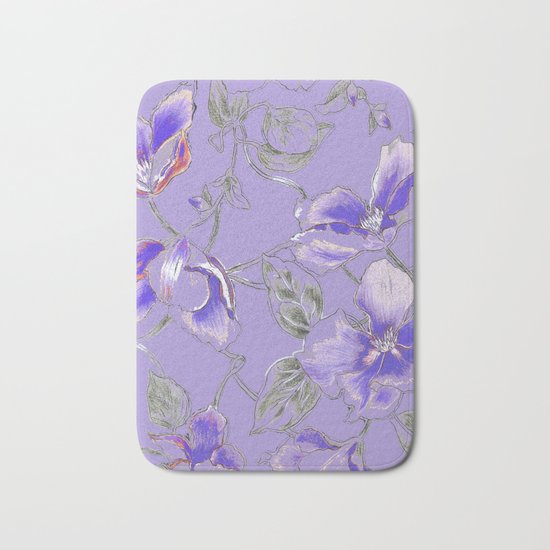 lavender dream Bath Mat
