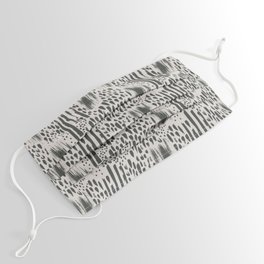 Abstract Animal Prints of Leopard, Cheetah, and Zebra - Oh, my! Face Mask