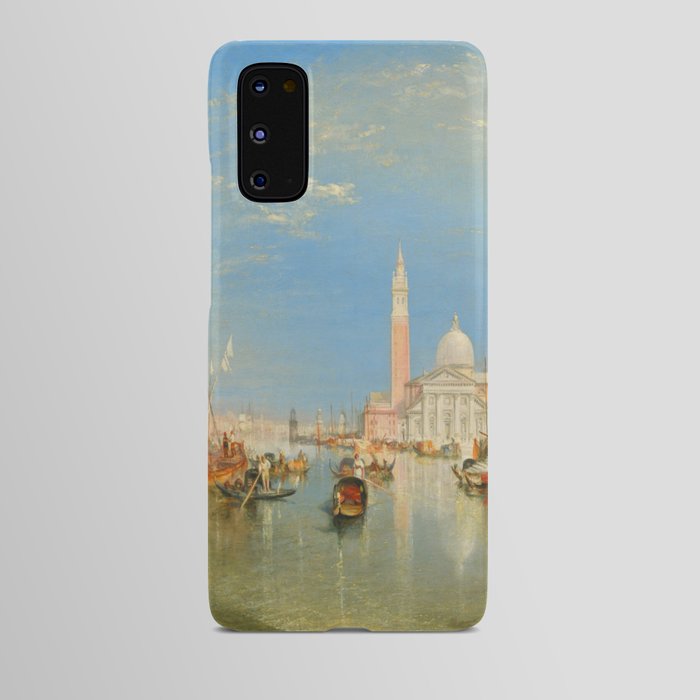 Joseph Mallord William Turner Venice - The Dogana and San Giorgio Maggiore Android Case