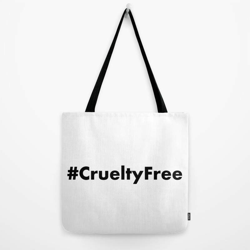 cruelty free tote bag