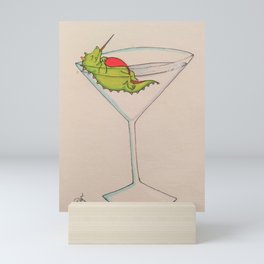 Martini Dragon Mini Art Print