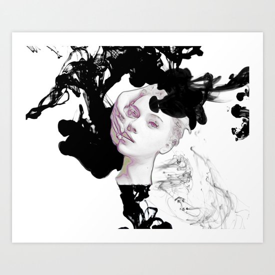 Floating Art Print