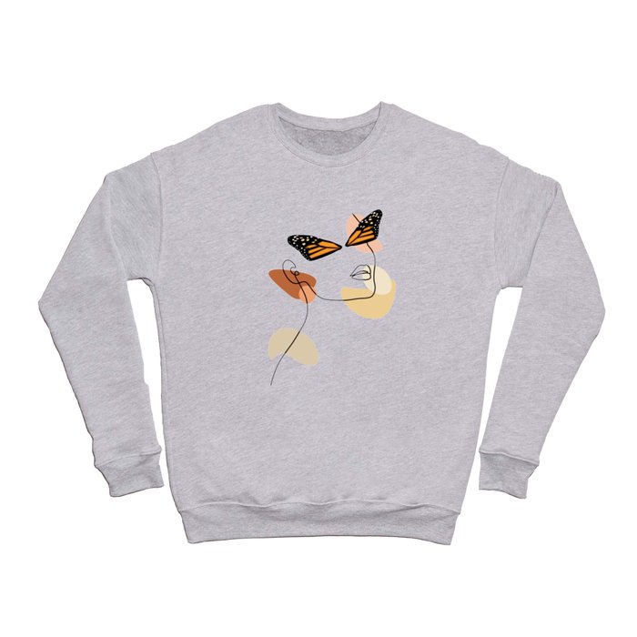 Butterfly Eyes Crewneck Sweatshirt