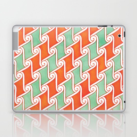 Colorful Ancient Egyptian Ornament Laptop & iPad Skin