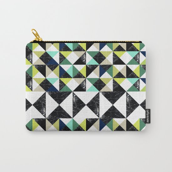 MarblePattern Carry-All Pouch