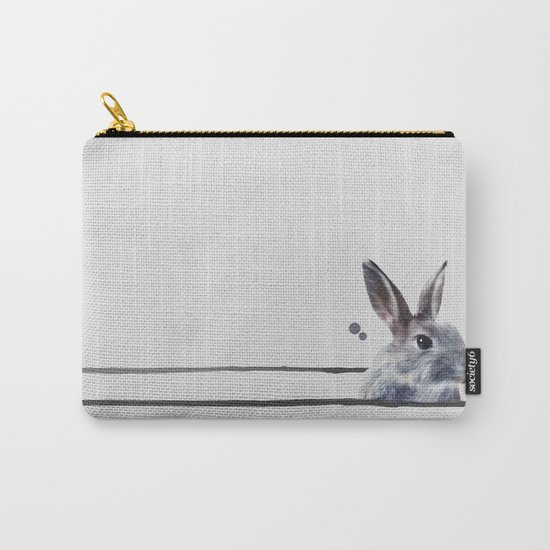HORIZONTAL RABBITHOLE Carry-All Pouch