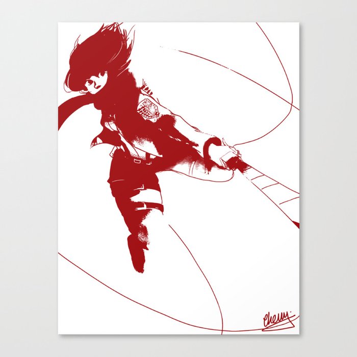 Mikasa Ackerman Canvas Print