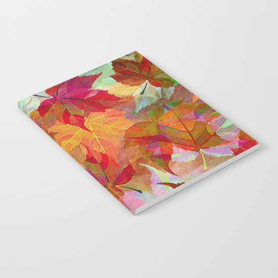 Autumn Leaves Notebook