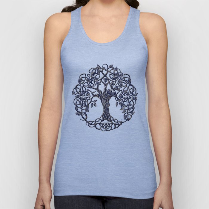 Tree of Life Silver Tank Top