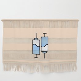 Syringe 2 Wall Hanging