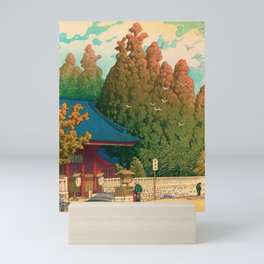 Asama Shrine in Shizuoka by Kawase Hasui Mini Art Print