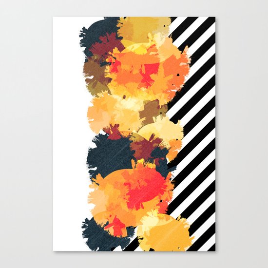 The Fall Patterns #3 Canvas Print