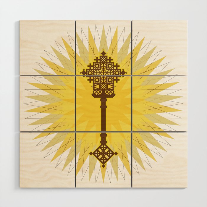 Hand-cross Wood Wall Art