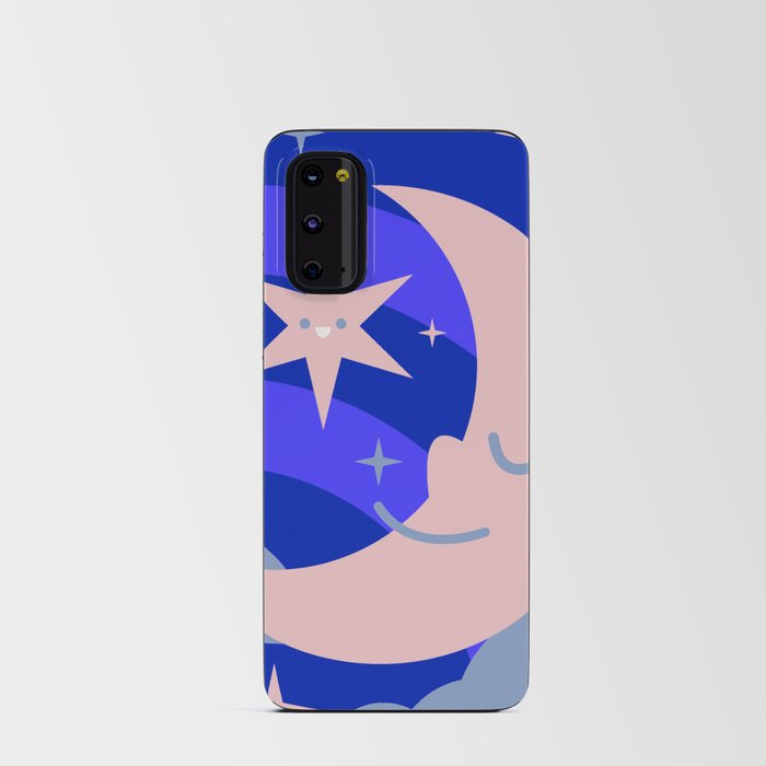 Playful Moon Android Card Case