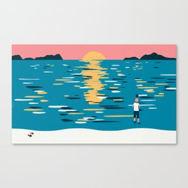 My Dad Used To Be So Cool (Sunset) Canvas Print