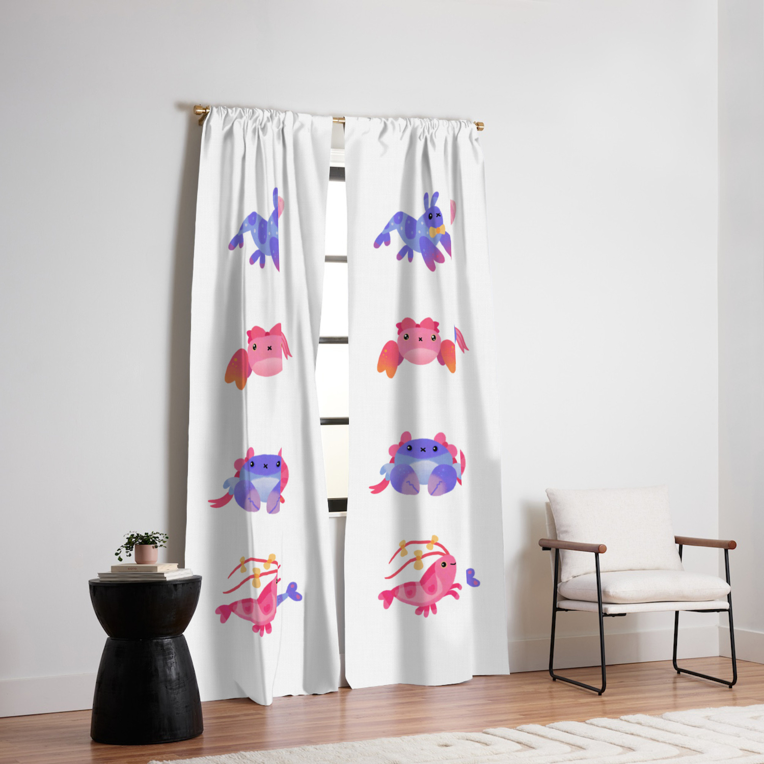 Ribbon Malacostraca Blackout Curtain By Pikaole Society6