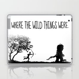 Where the wild things were. Laptop & iPad Skin