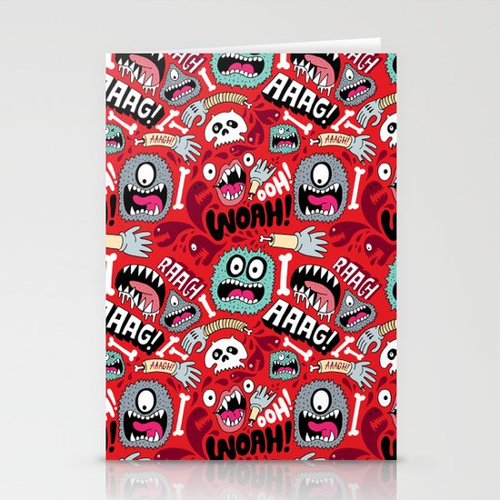AAAGHHH! PATTERN! Stationery Cards