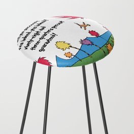 Lorax quote Counter Stool