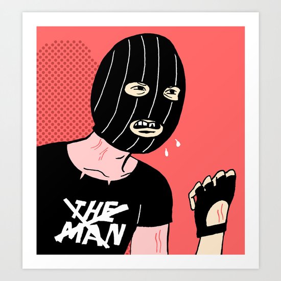 The Man Art Print