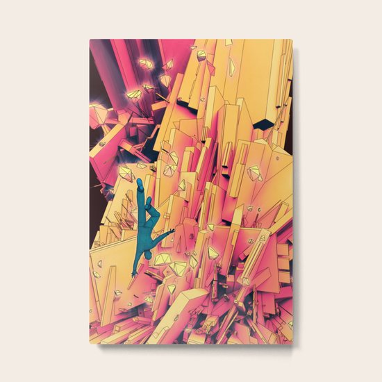 Break Up Metal Print