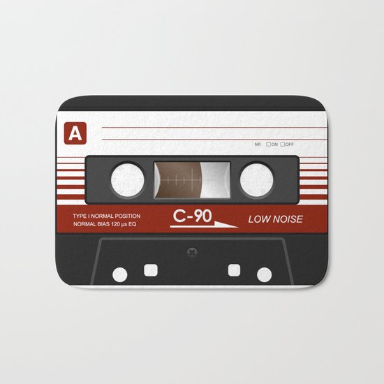 cassette K7 5 C90 Bath Mat