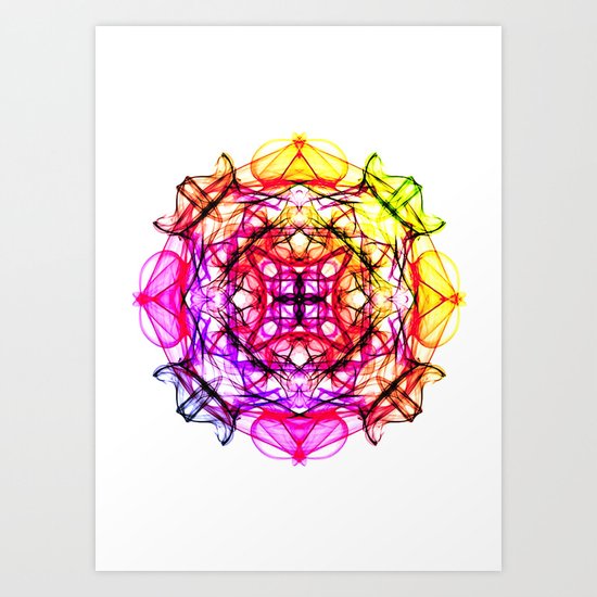 MANDALA ZINE II Art Print