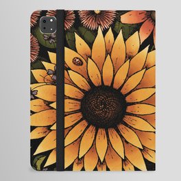 Sunflower Summer iPad Folio Case