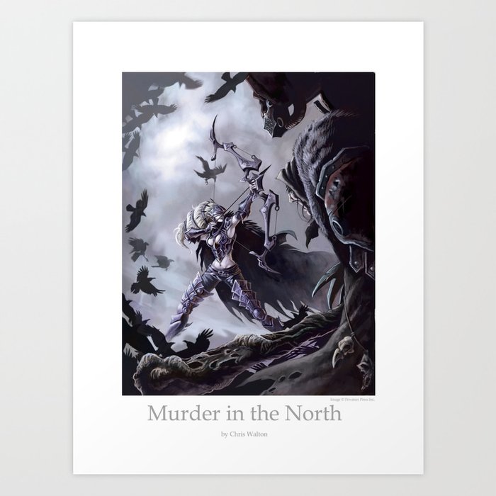 Murder in the North Art Print