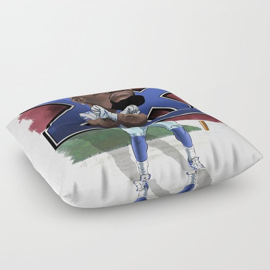 Dez Bryant Caricature Floor Pillow