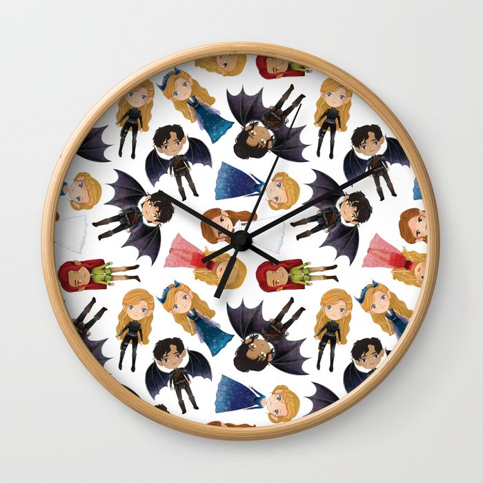 Court of Wings Wall Clock