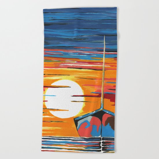 Sailers Delight Beach Towel