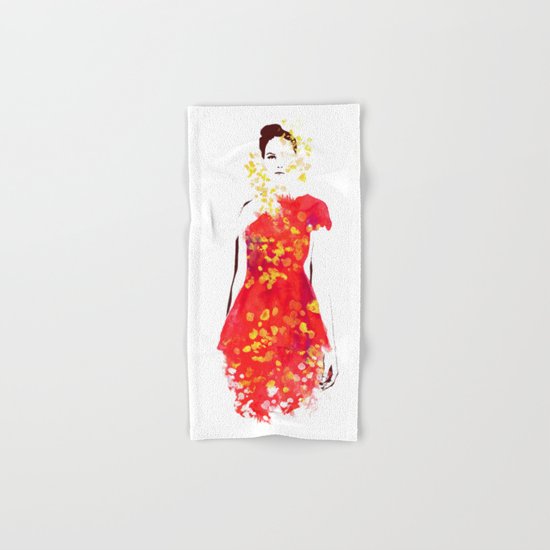 Flicker in the storm Hand & Bath Towel