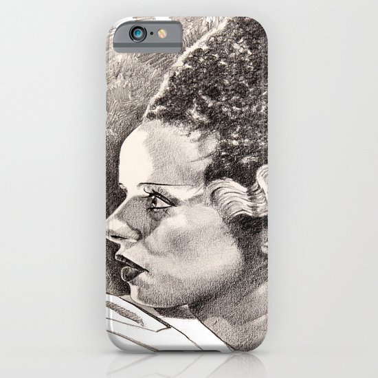 The bride of frankenstein elsa lancaster iPhone & iPod Case