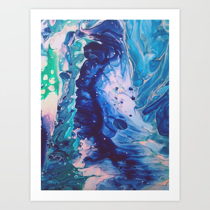 Aquatic Meditation Art Print