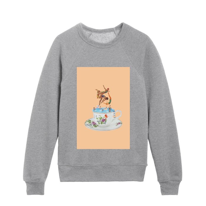 what's the tea peach Kids Crewneck