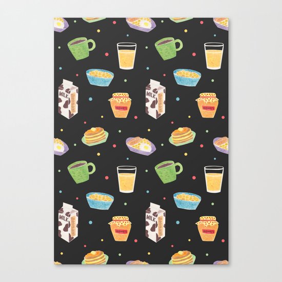 Yummy Breakfast Canvas Print