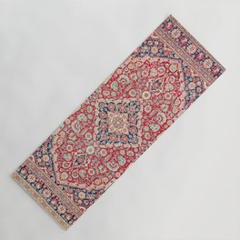 Mohtashem Kashan Central Persian Rug Print Yoga Mat