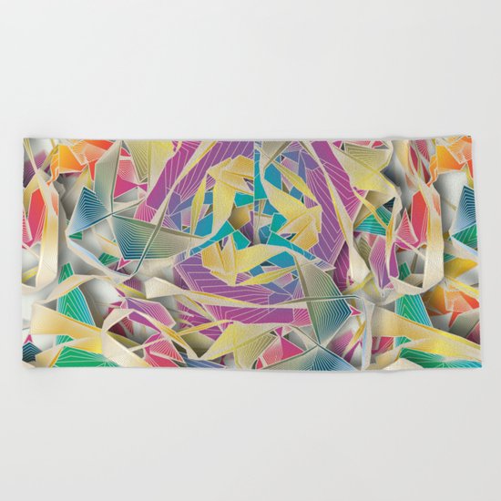 Curiosity Beach Towel