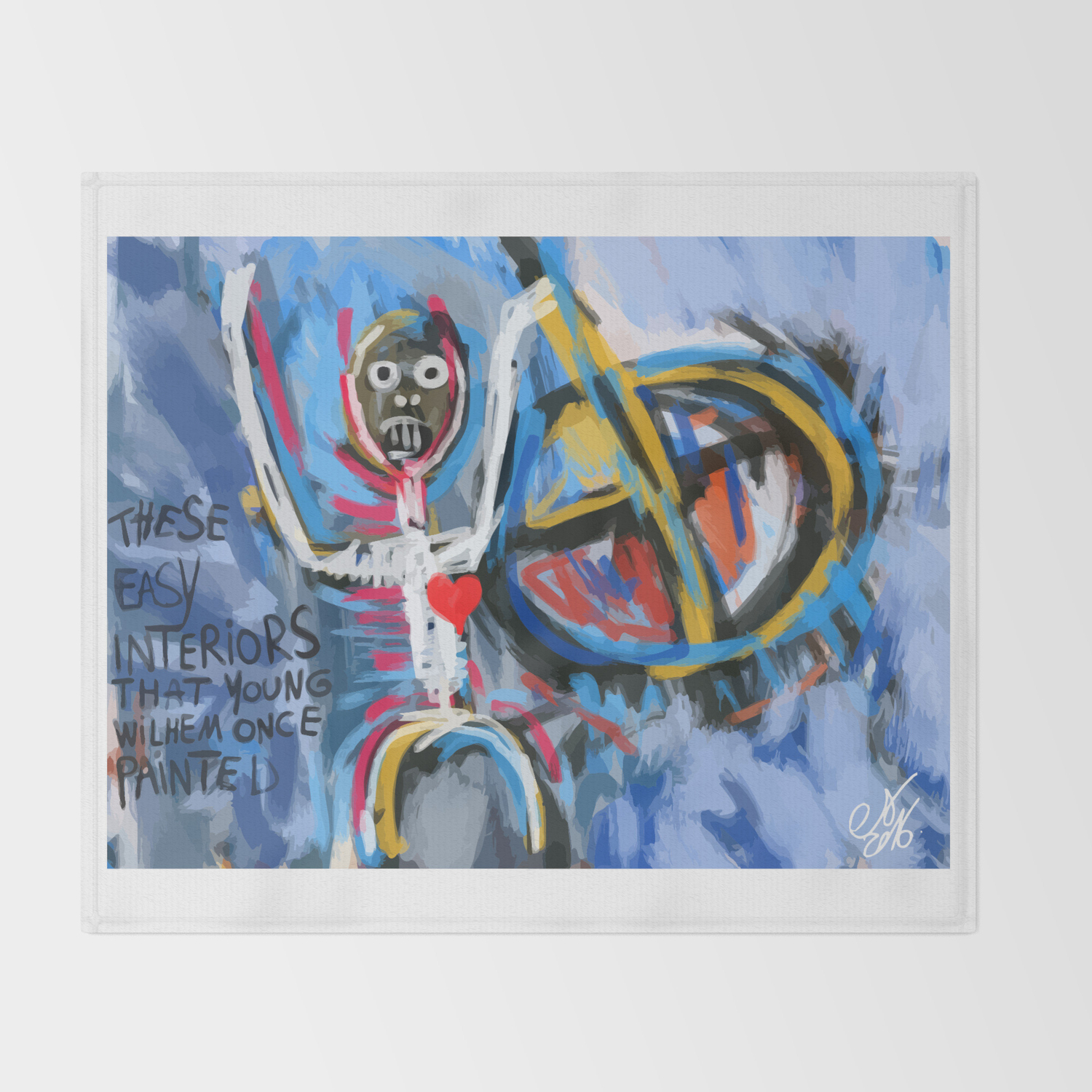 These Easy Interiors Throw Blanket By Emmanuelsignorino Society6