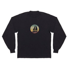 Vintage Sailung Silhouette Long Sleeve T-shirt