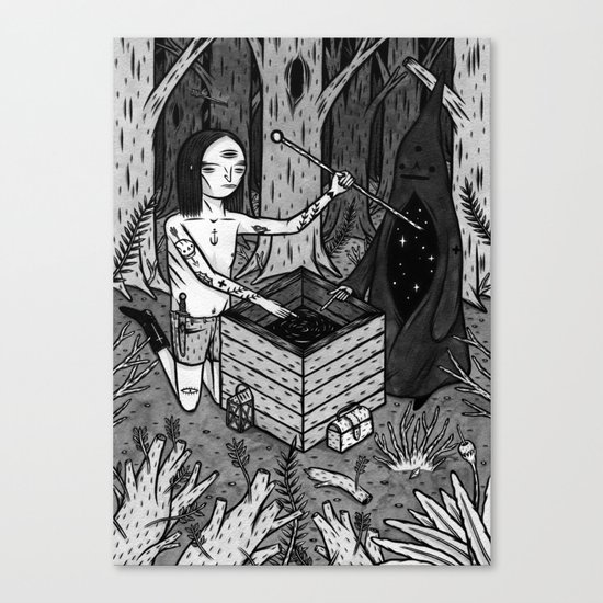 THE RITUAL Canvas Print