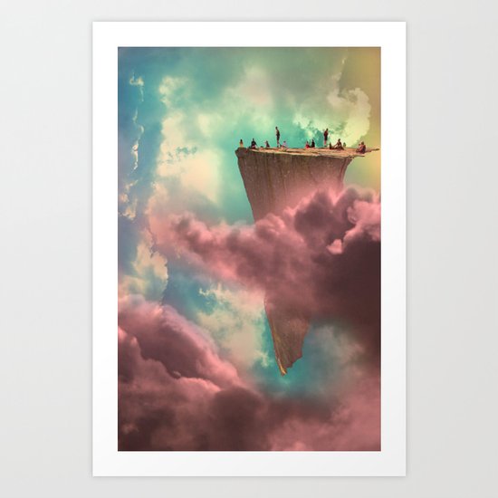 The Fiscal Cliff Art Print