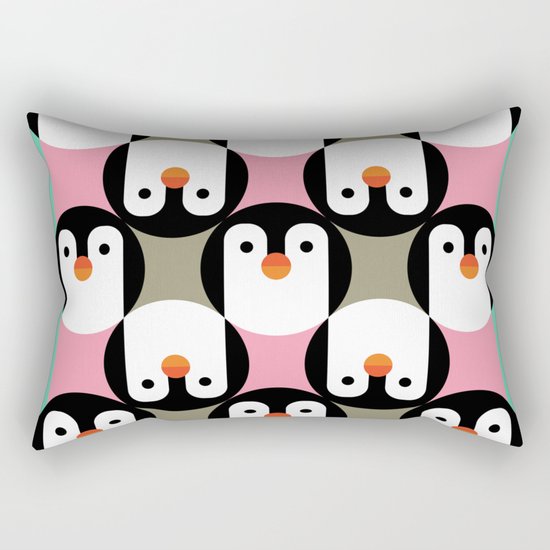 PenguinGame Rectangular Pillow