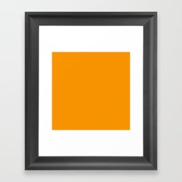 Tasty Tangerine Framed Art Print