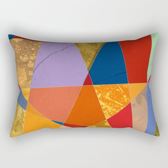 Abstract #337 Rectangular Pillow