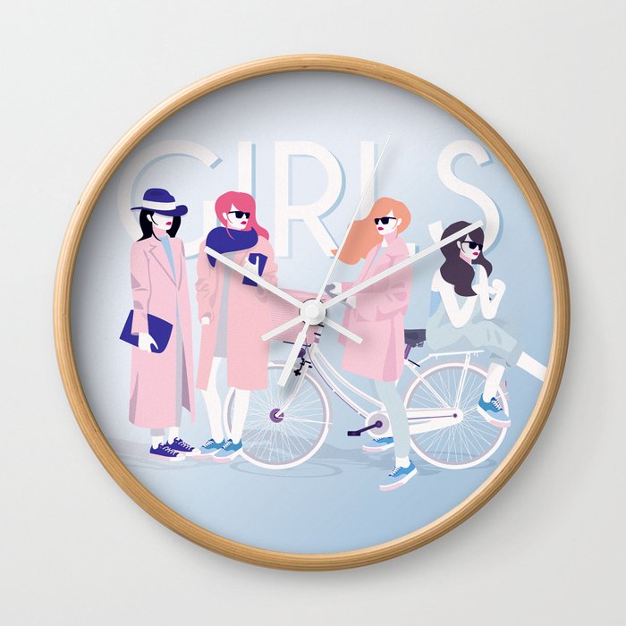 GIRLS Wall Clock