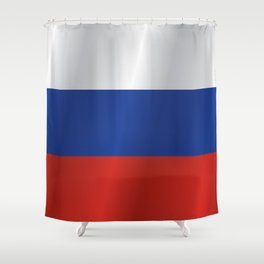 Flag of Russia Shower Curtain