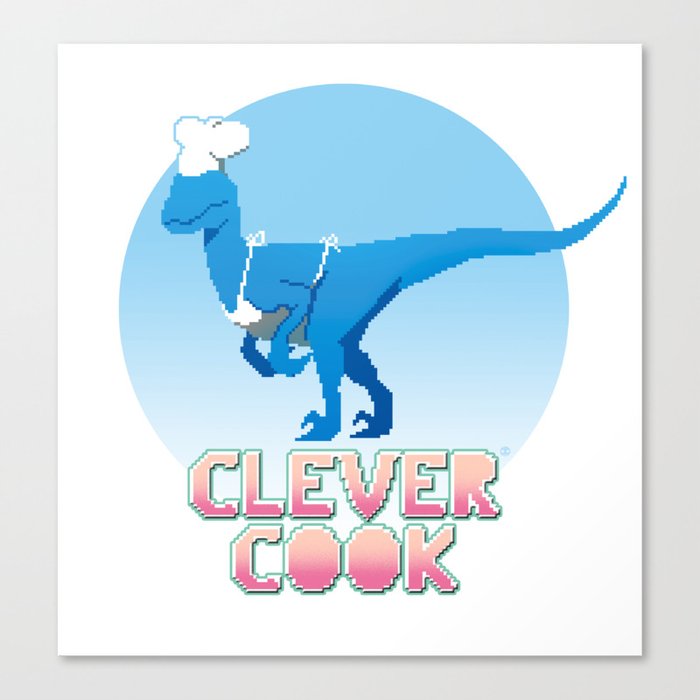 Clever Cook Canvas Print